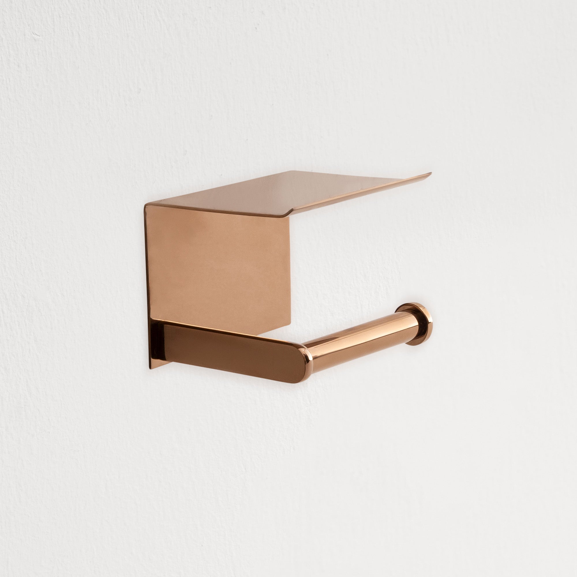 Vortex Toilet Paper Holder with Shelf